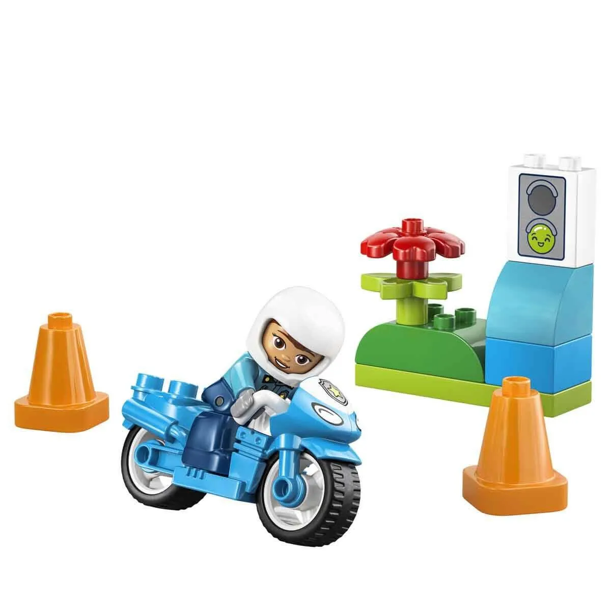 Lego Duplo Mavi Polis Motosikleti 11 parça +2 yaş — görsel 4