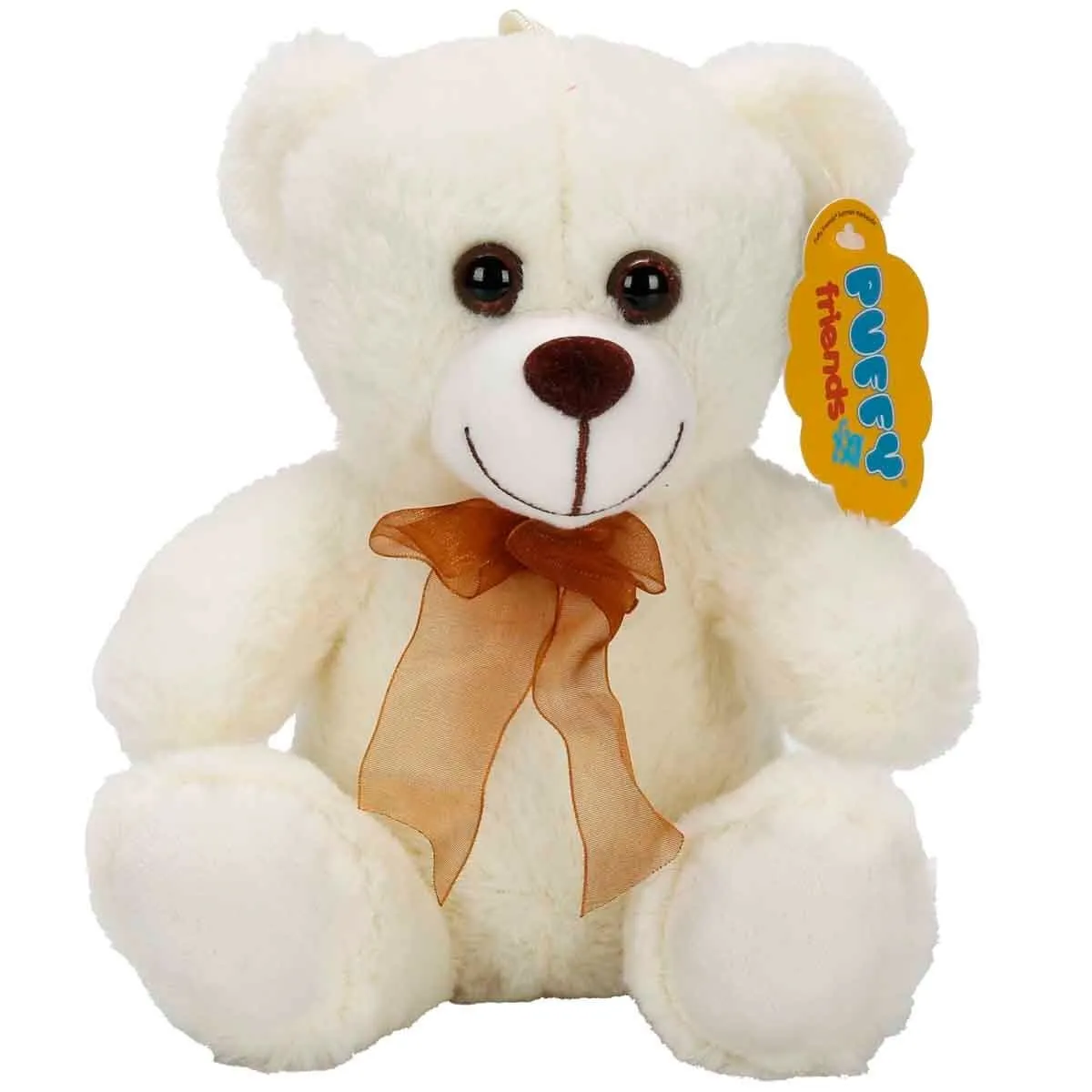 Sun-Jhn-Pff-Sk Kurdeleli Oturan Peluş Ayı 21cm (Sun-Jhn-Pff-Sk) — görsel 2