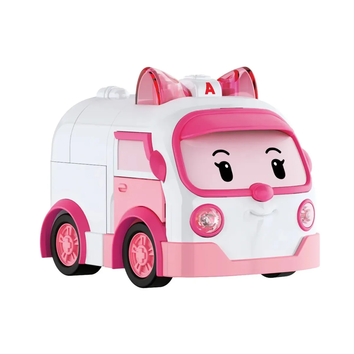 Polı MRT-687 Robocar Poli Büyük Transforming Robot Amber Sesli ve Işıklı — görsel 4