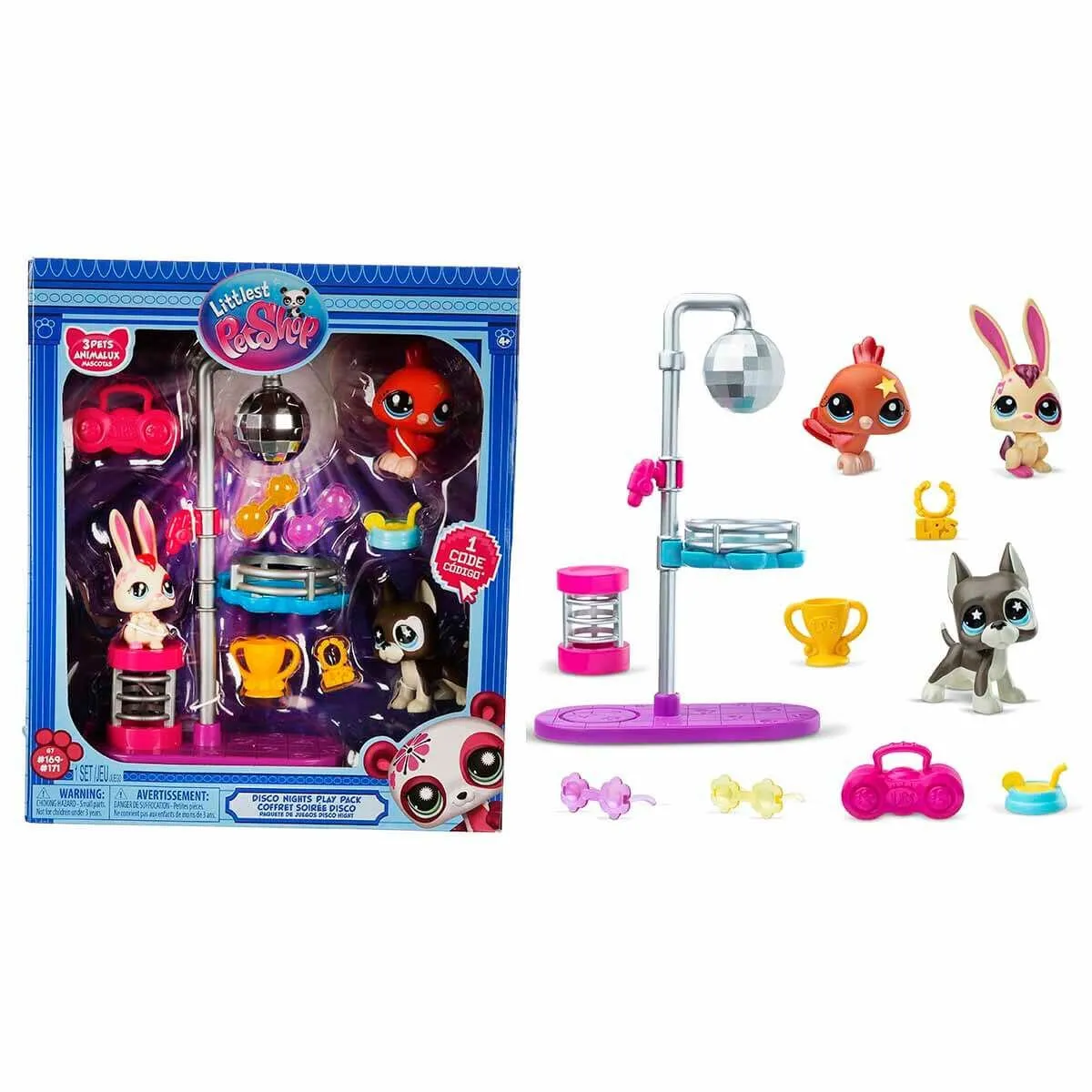 Sun- Littlest Petshop Minişler Dısco Night Oyun Seti — görsel 2