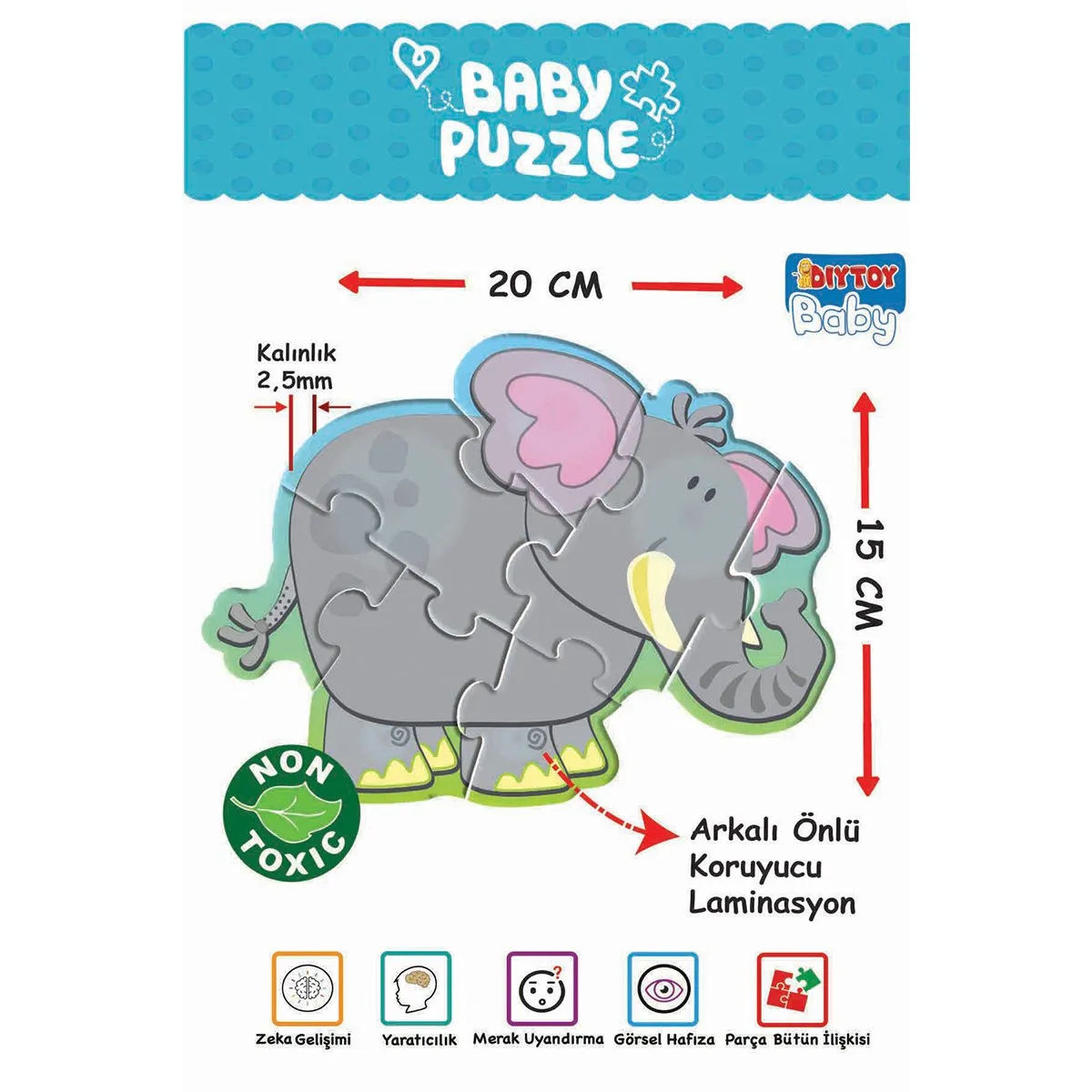 Baby Puzzle Benim İlk Hayvanlar Puzzlem — görsel 3