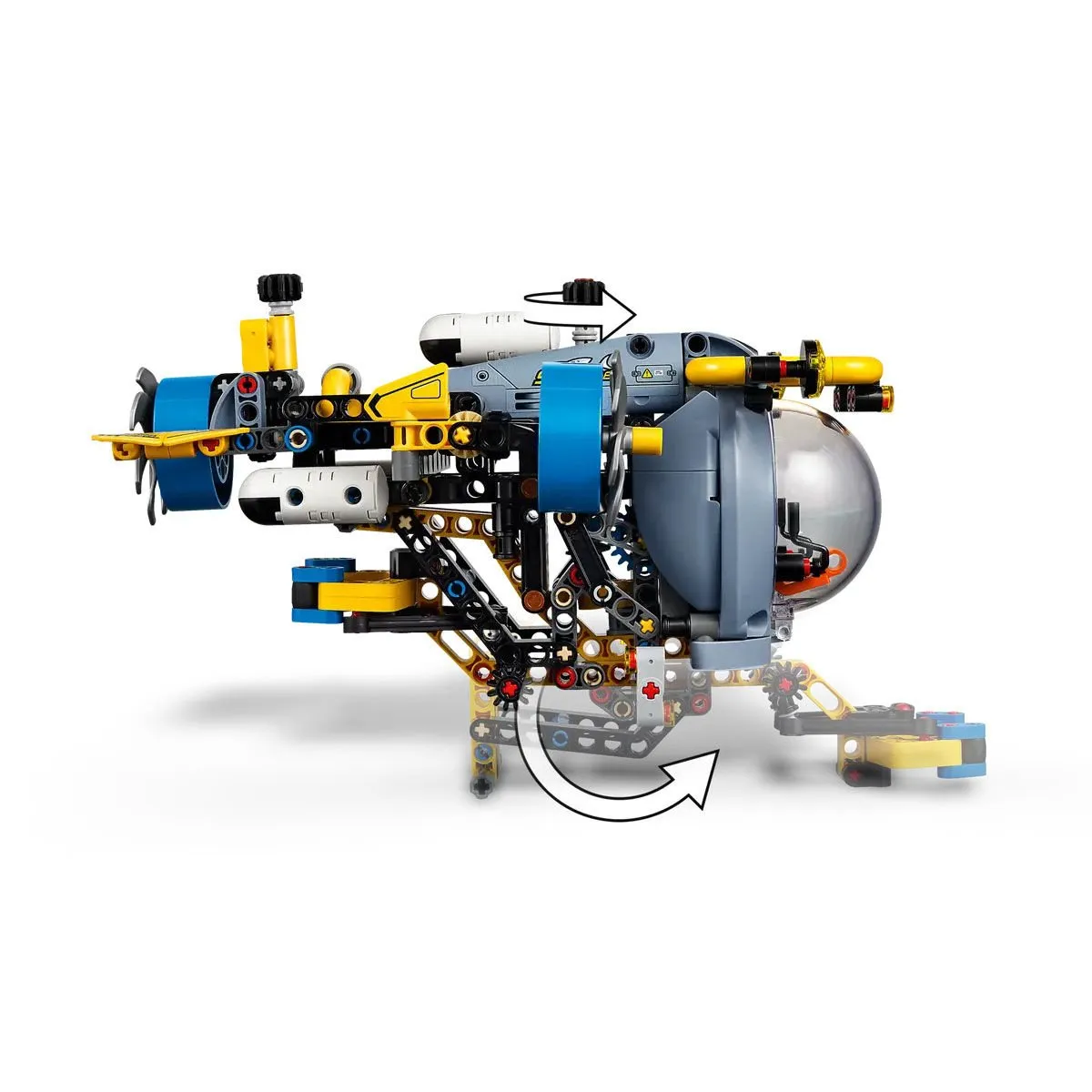 Lego Technic Derin Deniz Araştırma Denizaltısı 413 parça +9 yaş — görsel 5