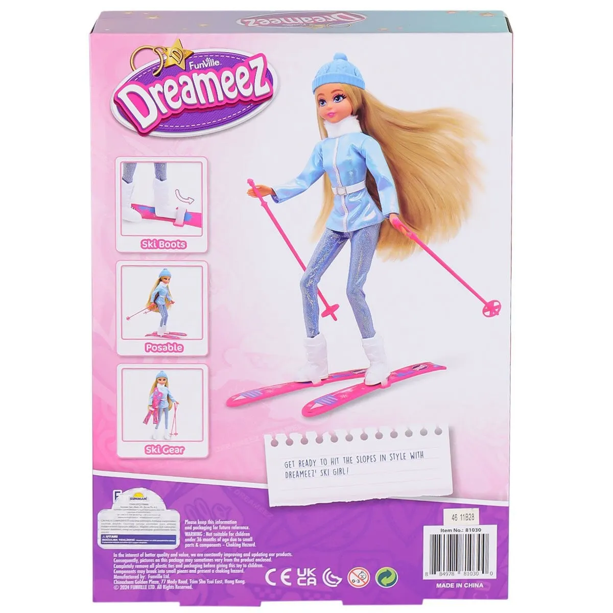 Dreameez Bebek ve Kayak Seti — görsel 2