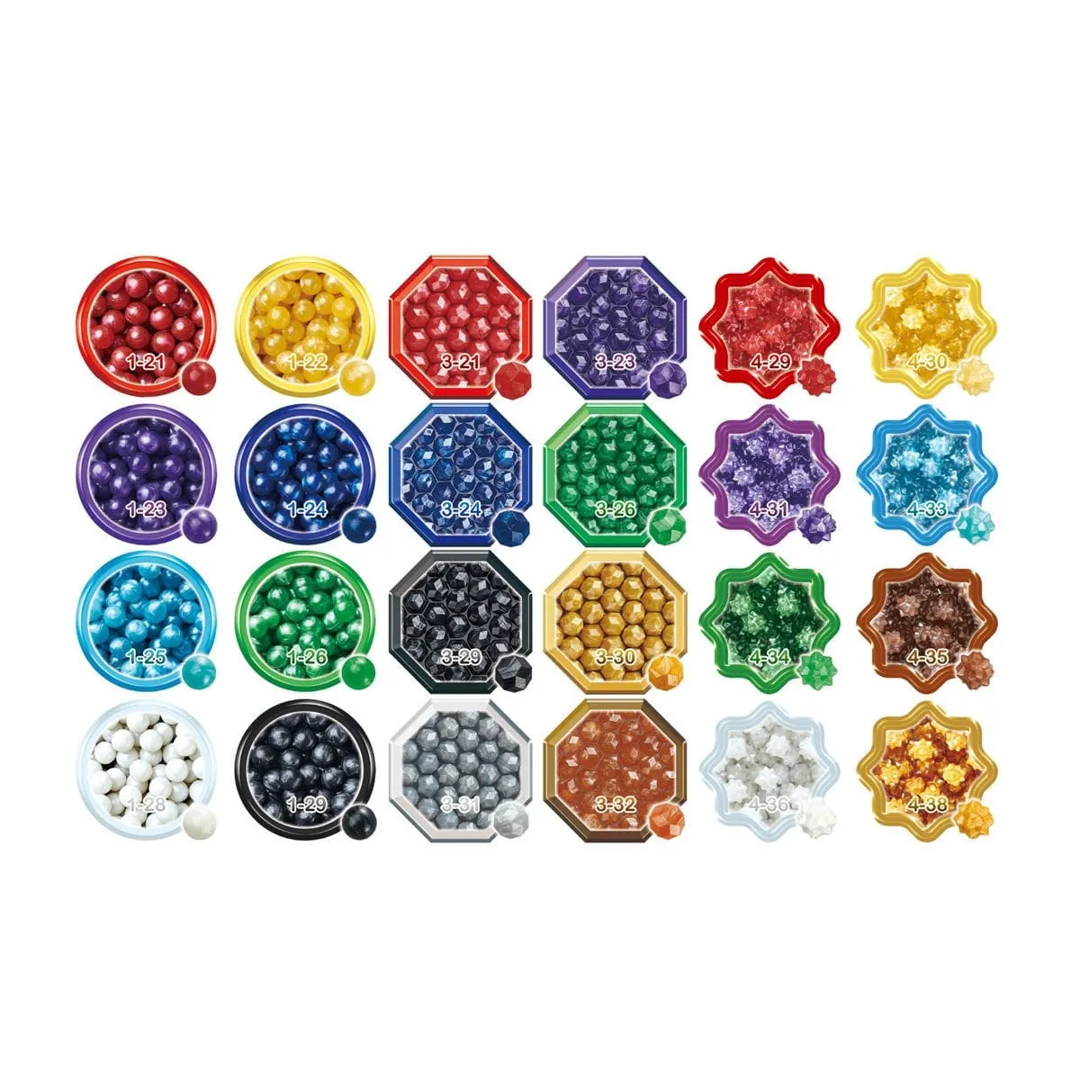 AquaBeads Parlak Boncuk Paketi (yedek paket) 2000 parça +4 yaş — görsel 2