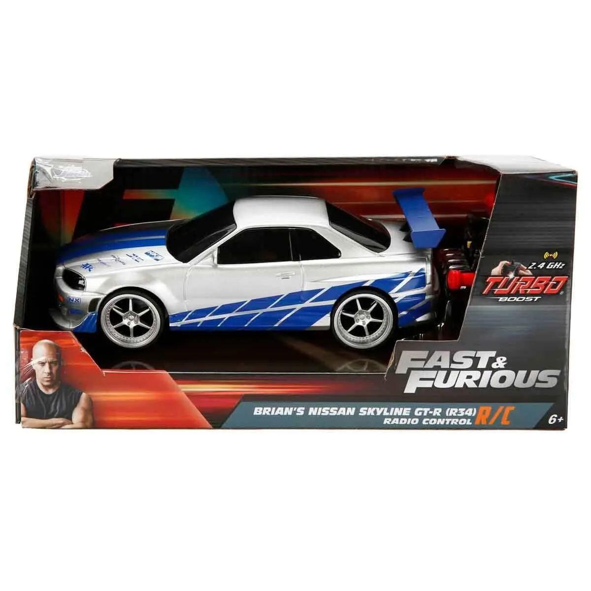 Fast Furious Nissan Skyline Gtr 1:24 Uzaktan Kumandalı Araba — görsel 5