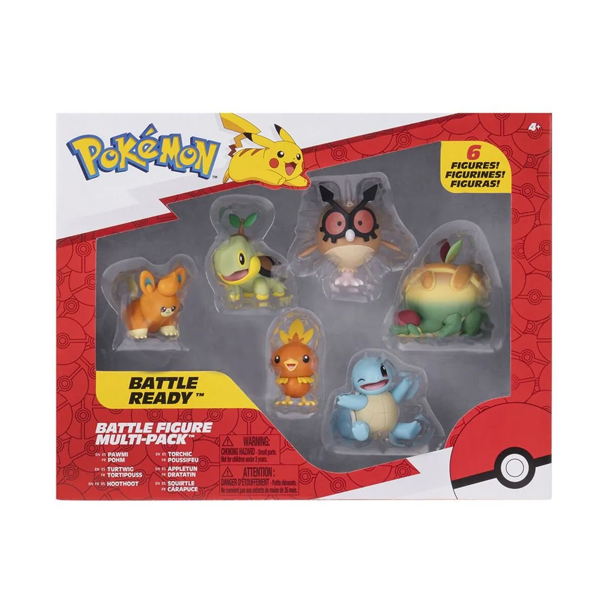 POK PKW2469-B Pokemon Battle 6lı Figür Seti — görsel 2