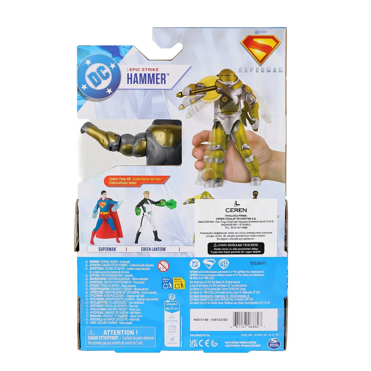 Superman Epic Strike Figür — görsel 4