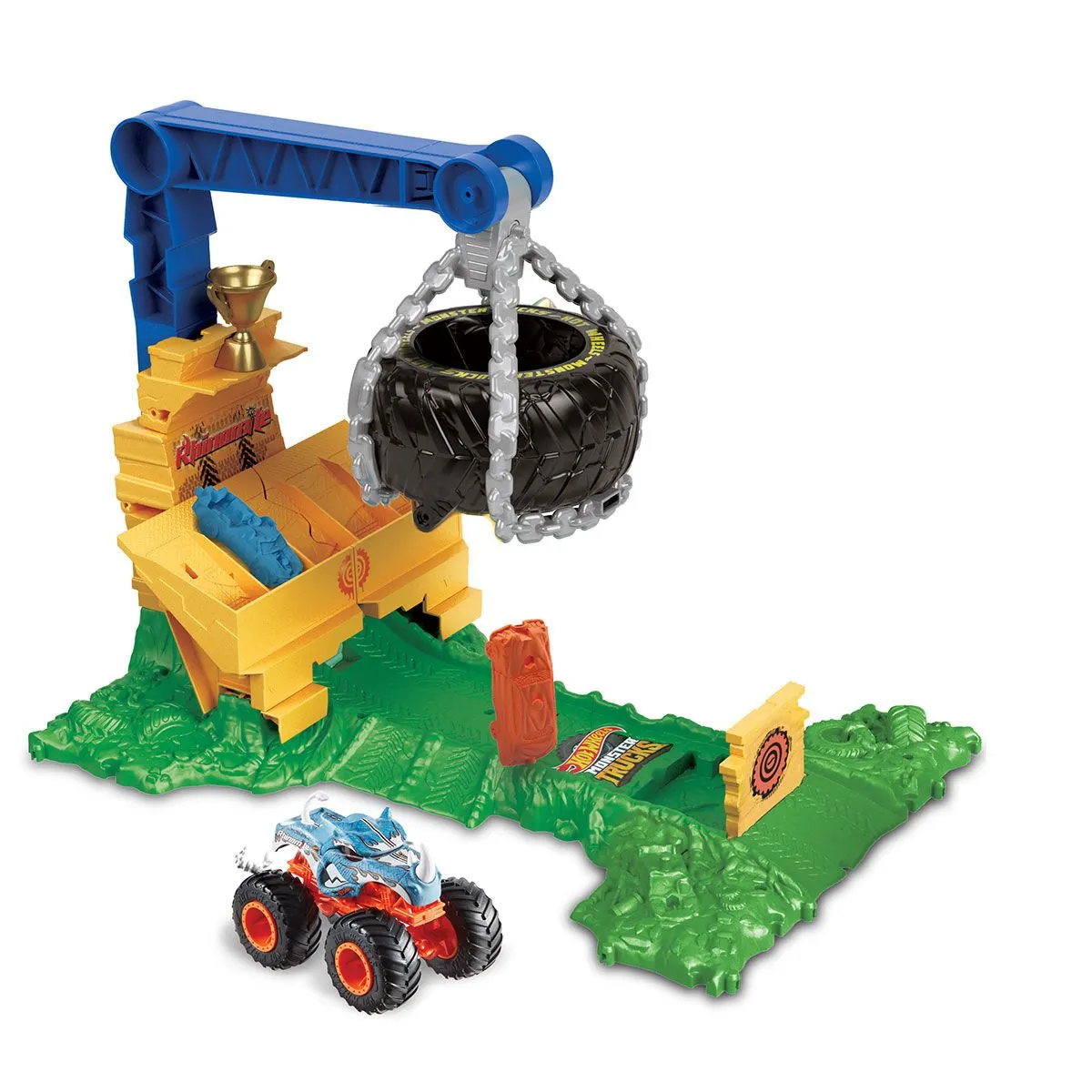 Hot Wheels Monster Trucks Arenada Rhinomite Mücadelesi — görsel 5