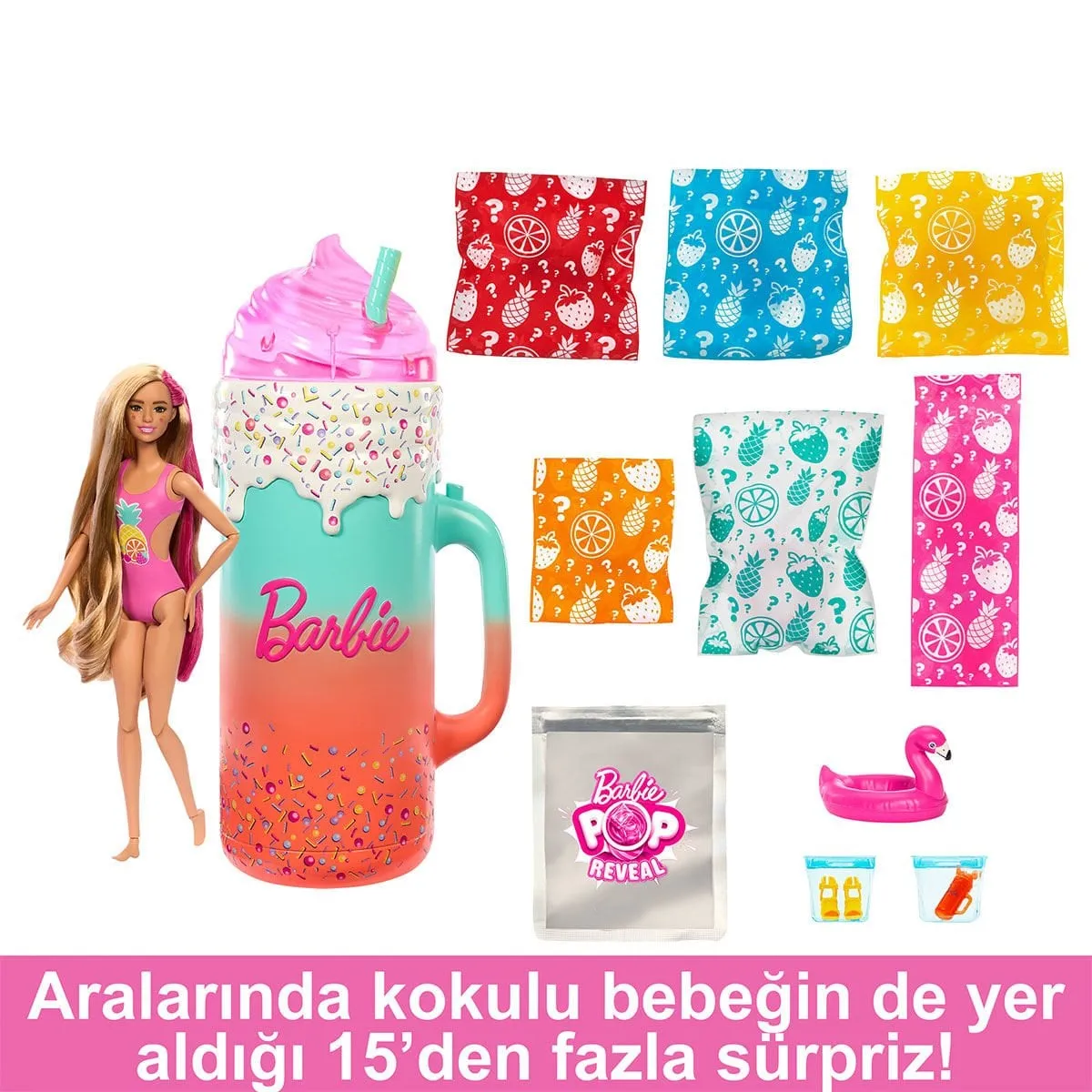 Barbie Pop Reveal Sürprizli Bardak Oyun Seti — görsel 6