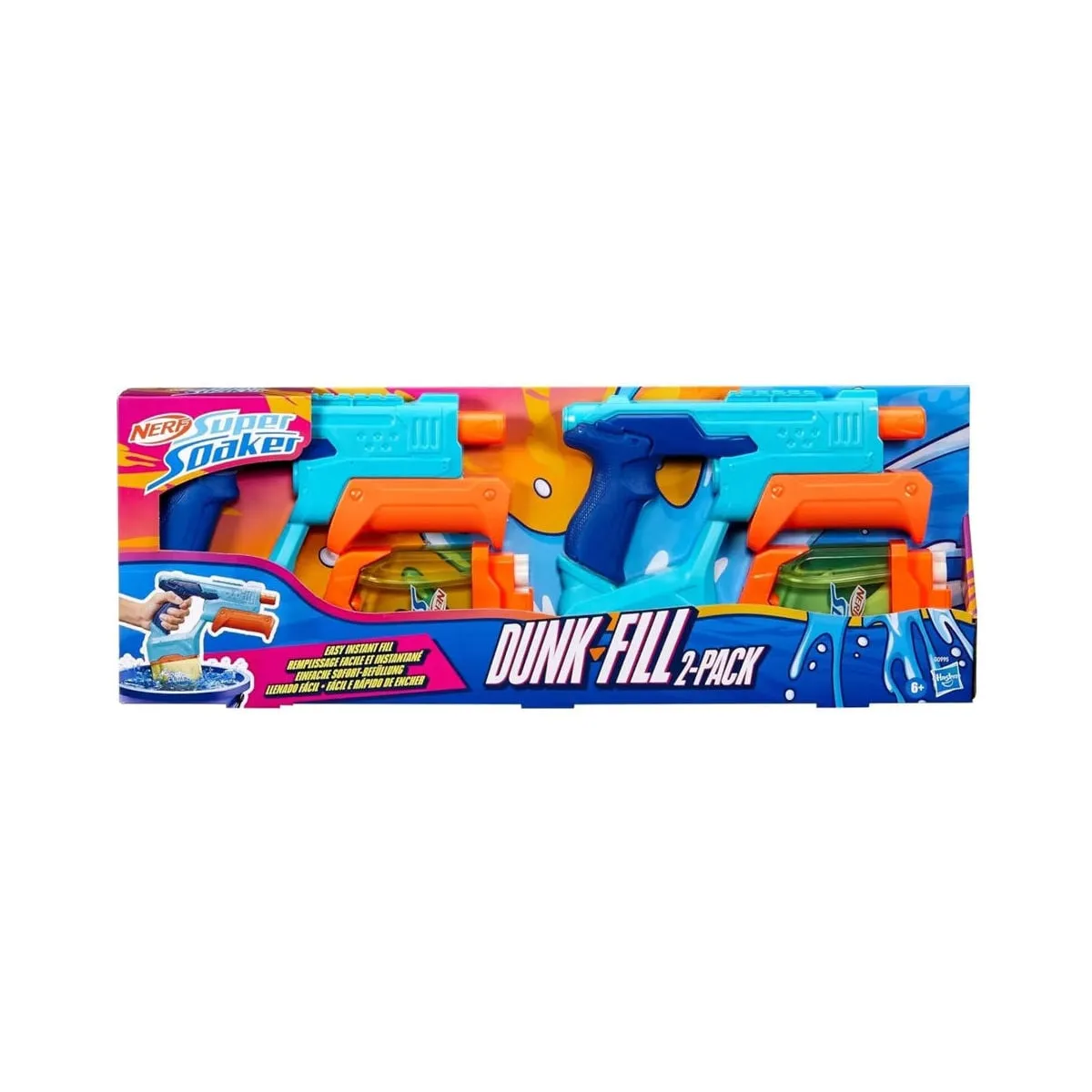 G0995 Nerf Super Soaker 2li Dunk Fill — görsel 4