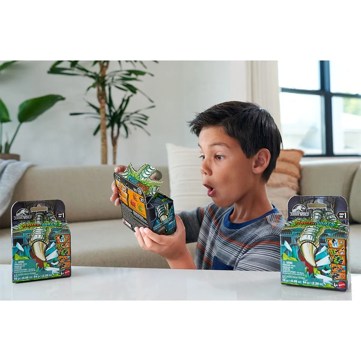 Jurassic World Crushivores Serisi - Sürpriz Aksesuarlı Figür — görsel 7
