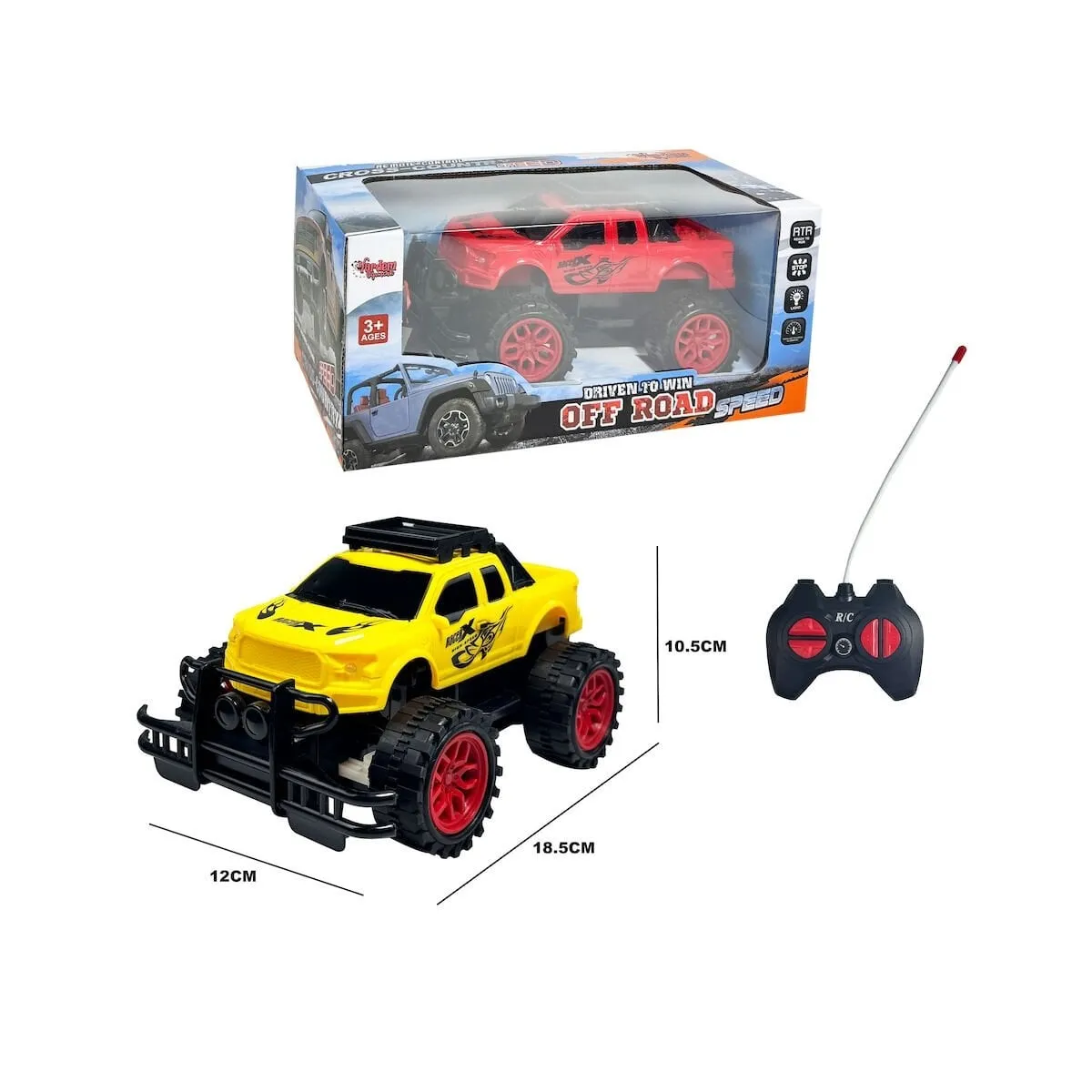 Vardem Uzaktan Kumandalı Işıklı Jeep Cross-Country 1:20 — görsel 2