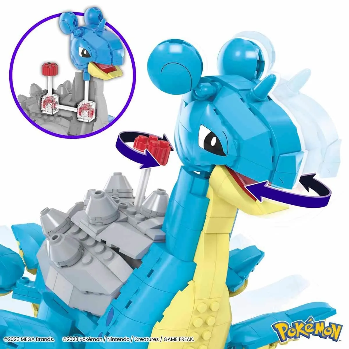 MEGA Pokémon Lapras 527 Parça +8 Yaş — görsel 3