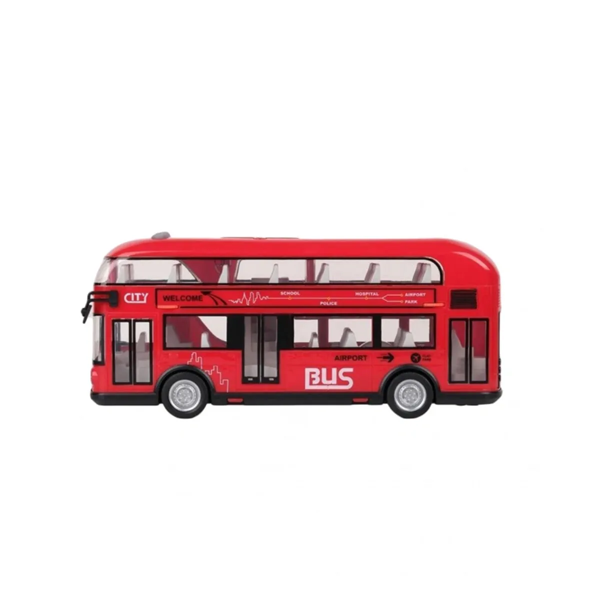Lets Drive Sesli ve Işıklı Tur Otobüsü — görsel 2
