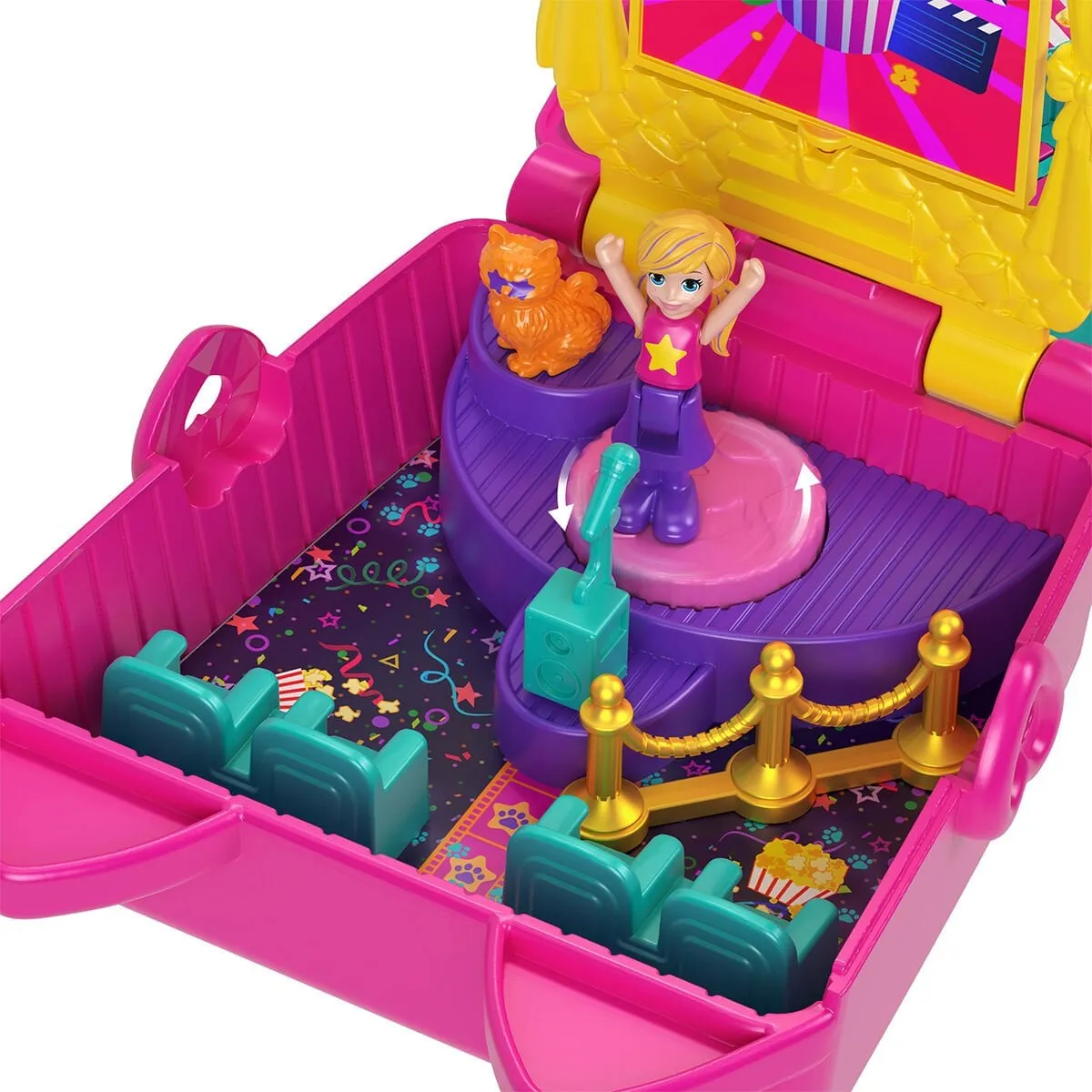 Polly Pocket Kedicik Sineması Mini Oyun Seti — görsel 2