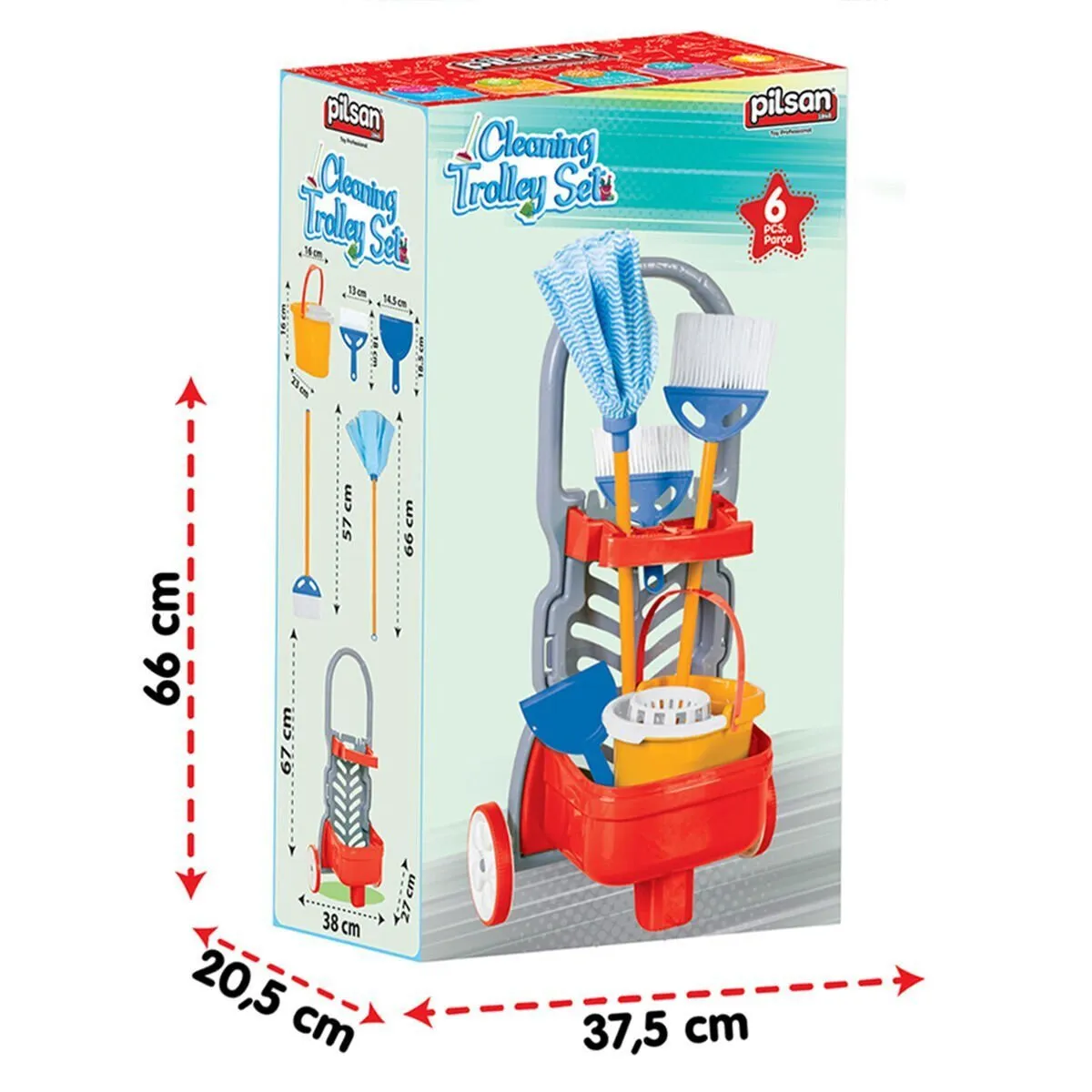 Arabalı Temizlik Seti — görsel 7