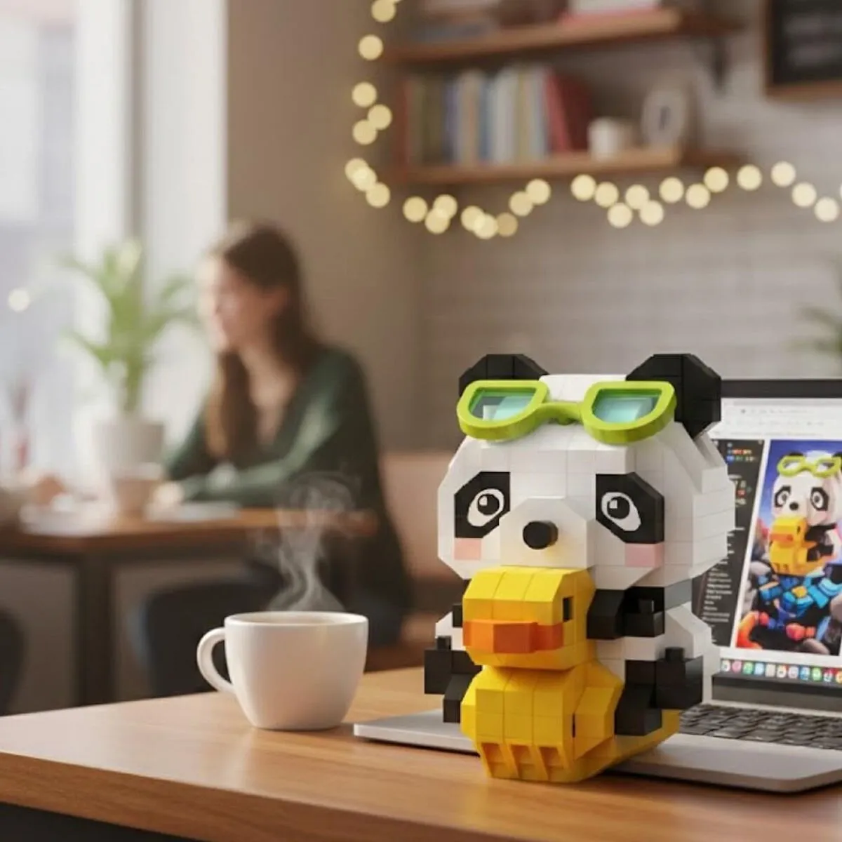 Loz Ördekli Panda 190 Parça Block Oyuncak-Mini Poşet — görsel 4