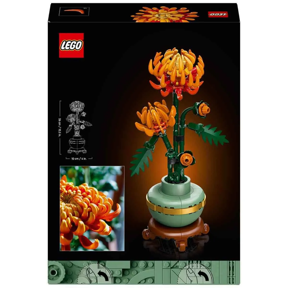 Lego Botanicals - Krizantem - Chrysanthemum 278 parça +18 yaş — görsel 3