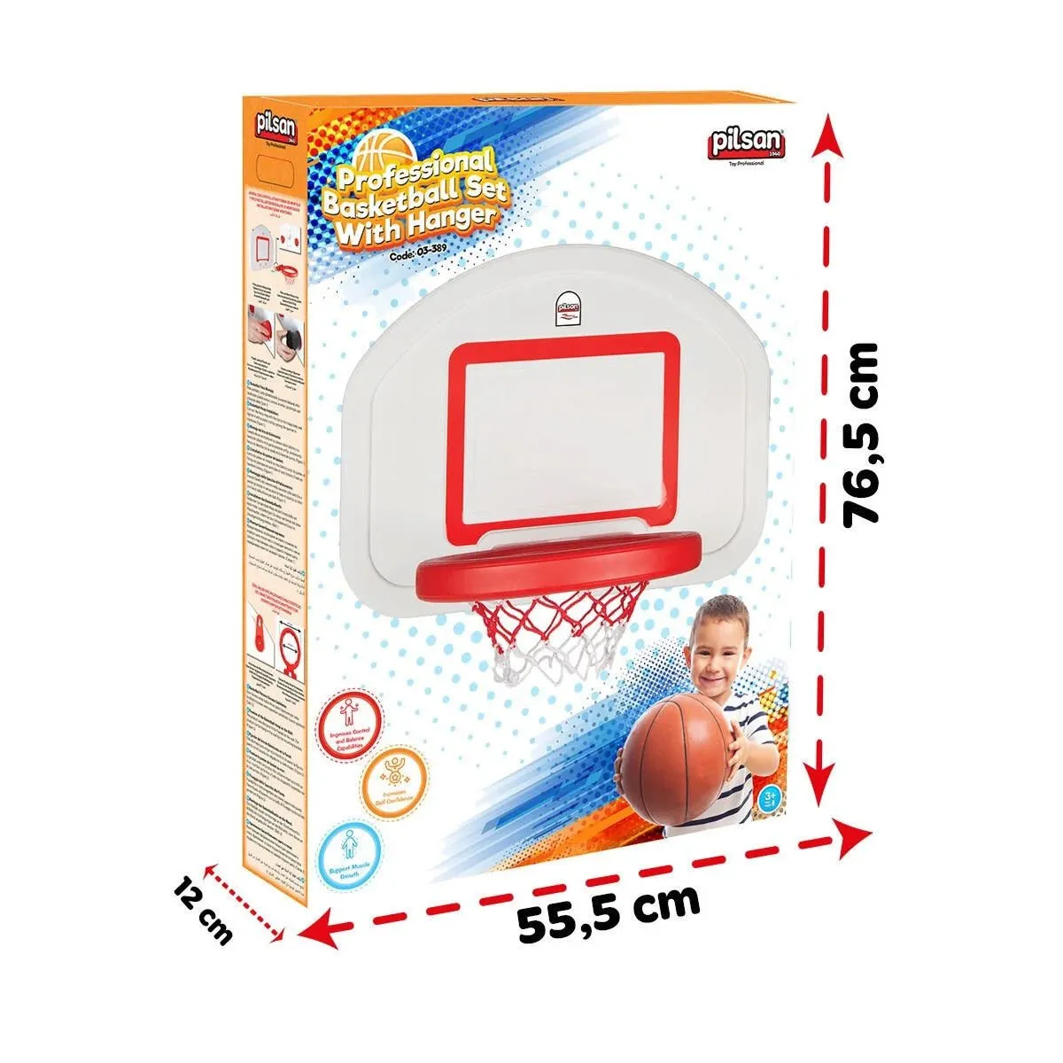 Pilsan Profesyonel Basket Seti Askılı — görsel 4