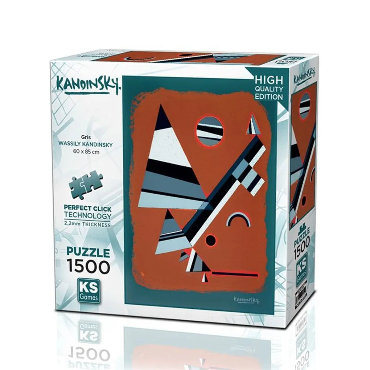Gris 1500 Parça Puzzle -KS Puzzle