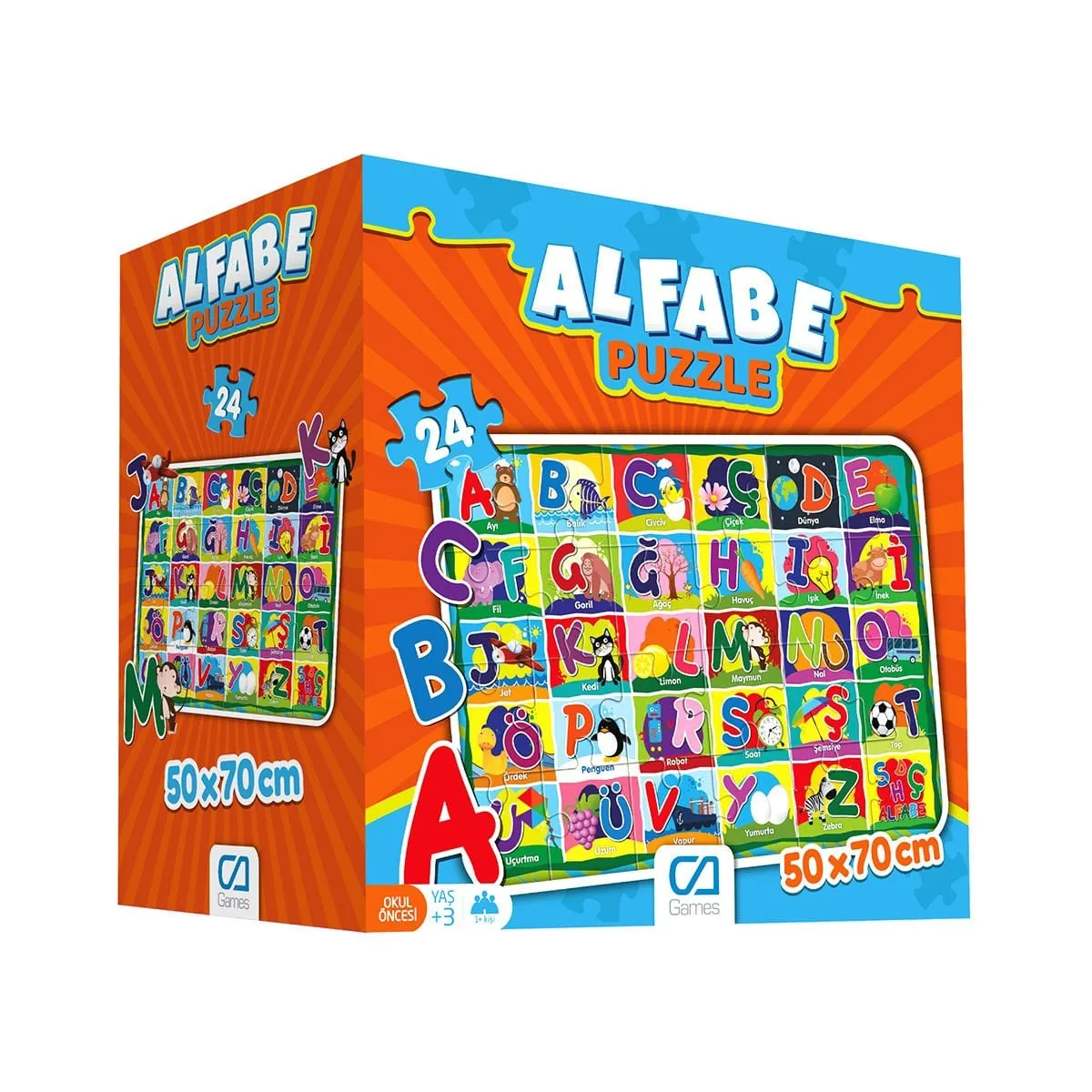 Alfabe Yer Puzzle