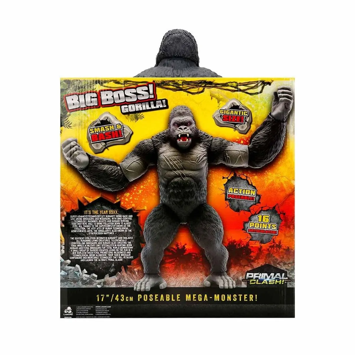 Sunman Primal Clash Büyük Patron Goril 42 cm — görsel 2