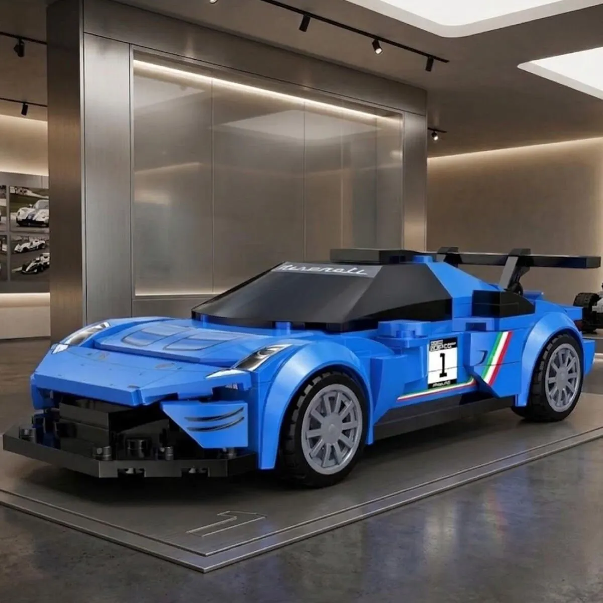 Cada Maserati MC20 GT2 240 Parça Block Oyuncak — görsel 2