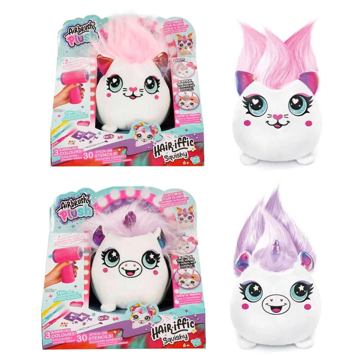 SUN-CNL-HOBİ SET AIRBRUSH PLUSH HAIR IFFIC SQUISHY BO 2A