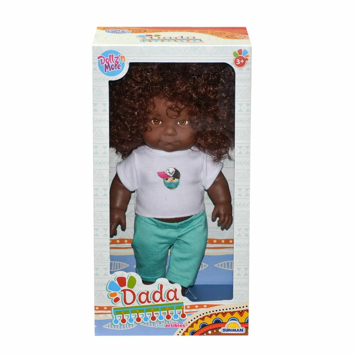 Sunman Dada Saçlı Et Bebek 35 cm — görsel 2