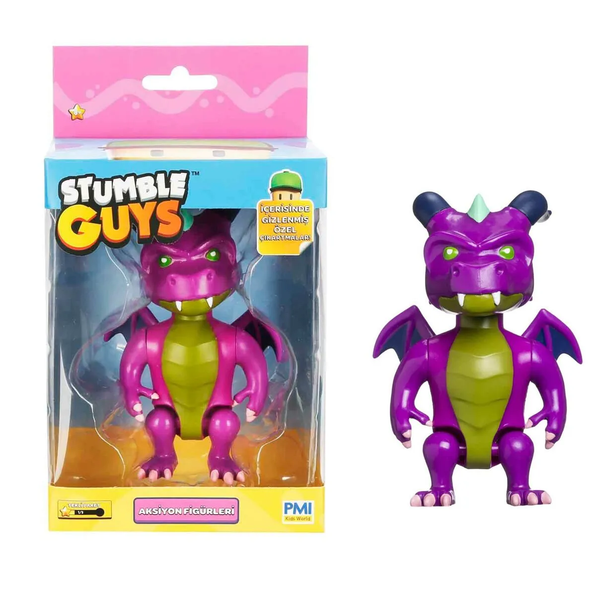 PMI SG6210 Stumble Guys 11,5 cm Aksiyon Figür — görsel 3