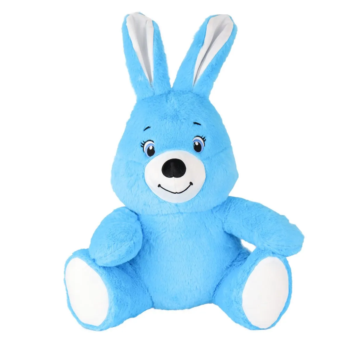My Friend Toys Mavi Gözlü Peluş Tavşan 40 cm