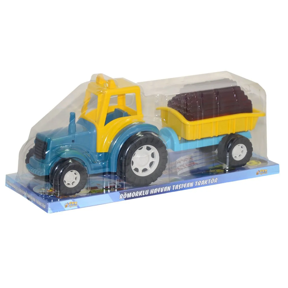Vakumlu Traktör Taşıyıcı 33 cm -Halitcan Oyuncak