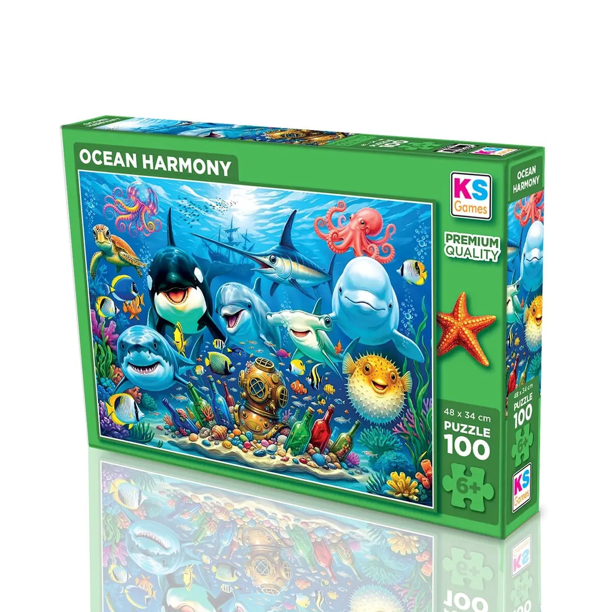 Ocean Harmony 100 Parça Puzzle