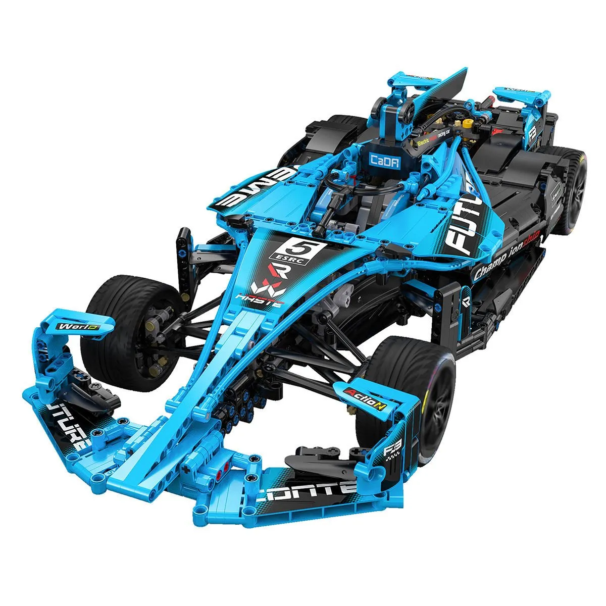 Cada Electric Racing Super Car Blok Seti 1667 Parça — görsel 2