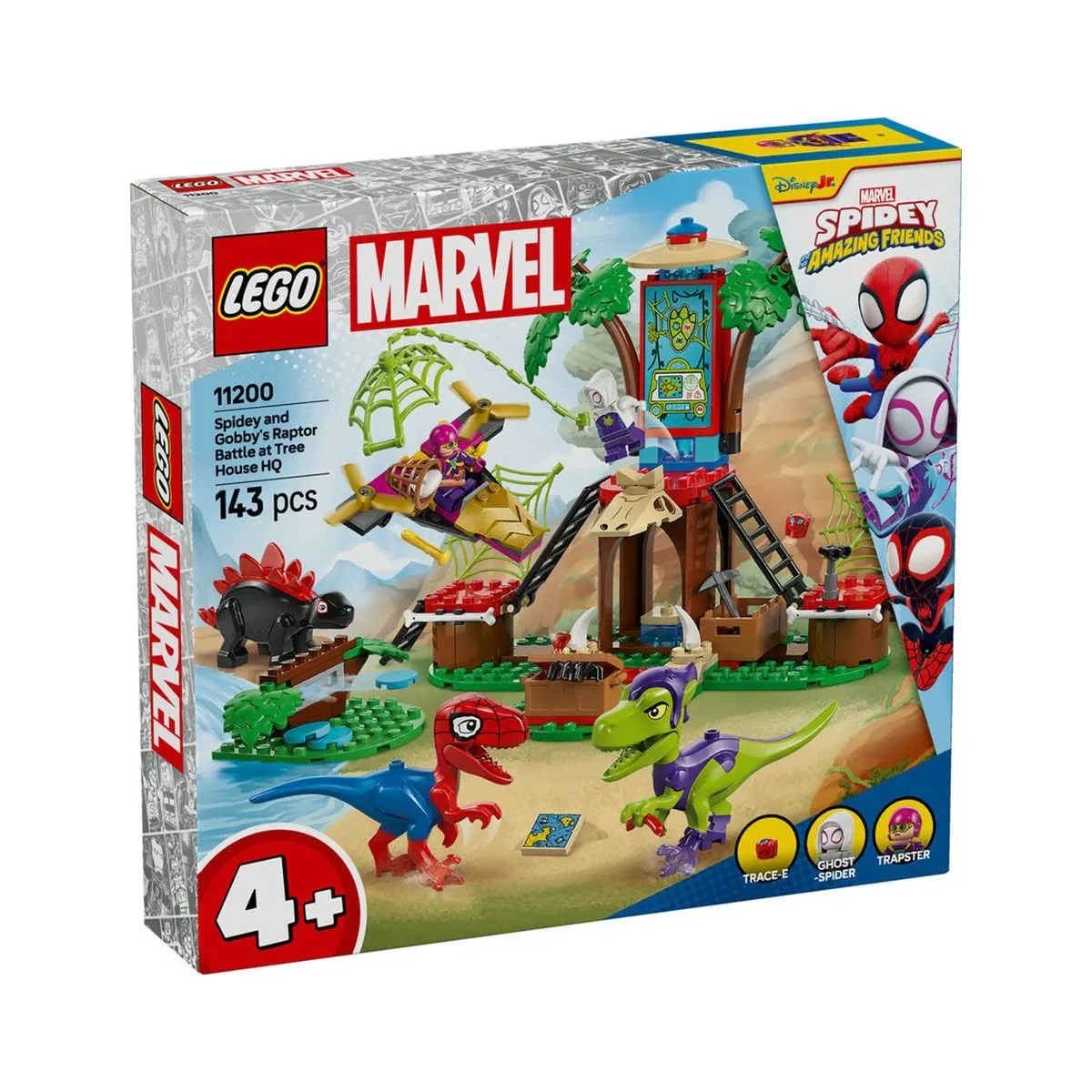 Lego Marvel - Spidey Ağaç Ev Karargahında Savaş 143 parça +4 yaş