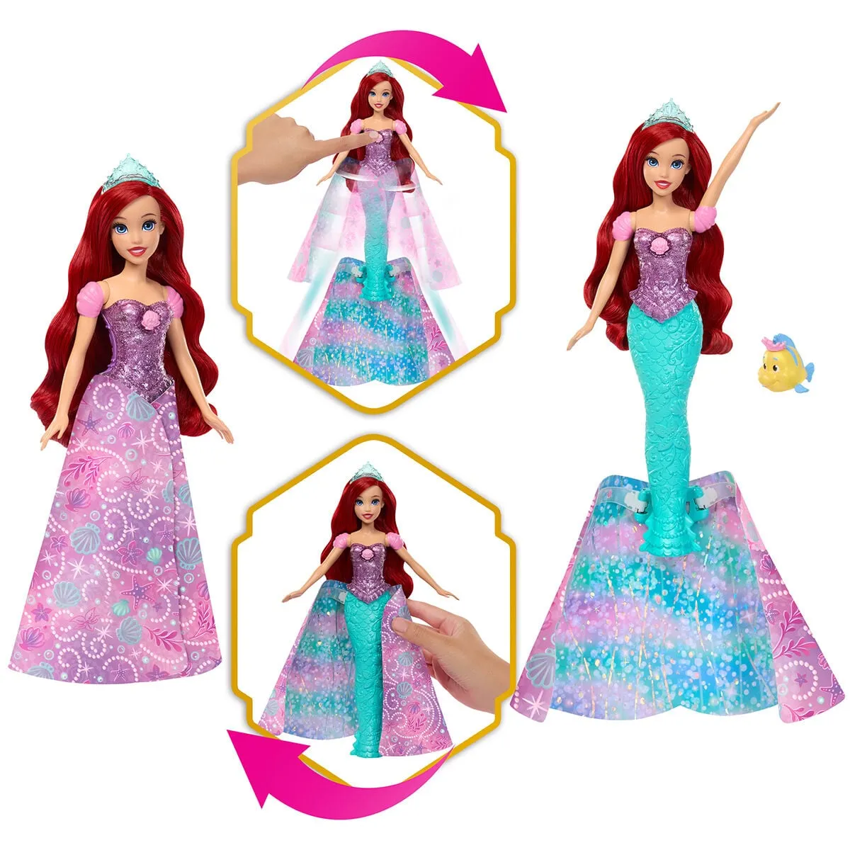 Disney Ariel Kıyafet Değişim Eğlencesi — görsel 5