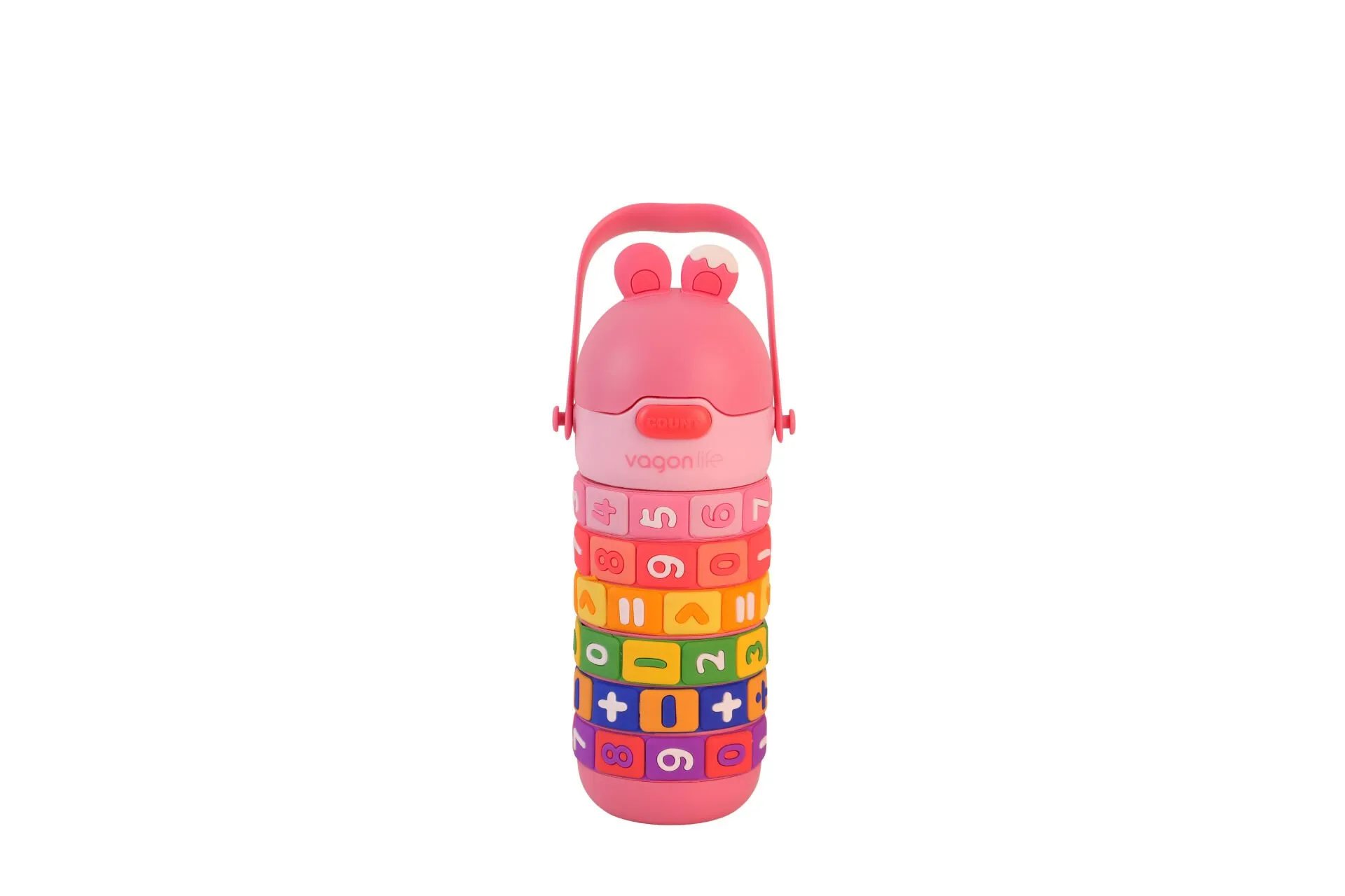 Vagonlife Çelik Termos Matara 430 ml Pembe — görsel 4