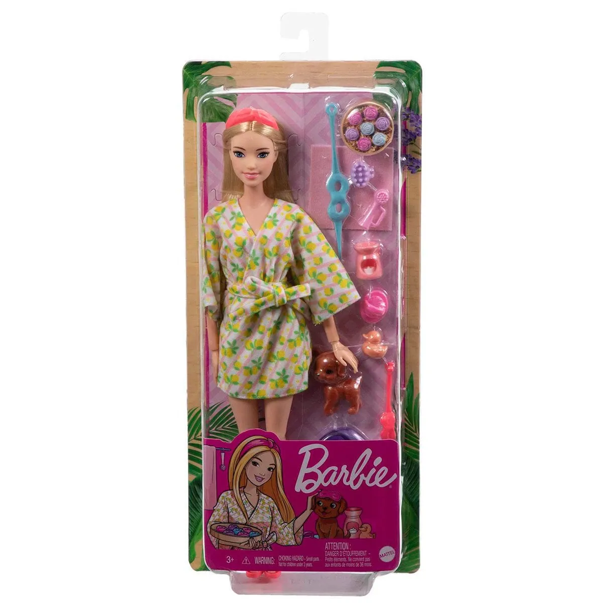 Barbie Wellness - Spa Günü Sarışın Bebek
