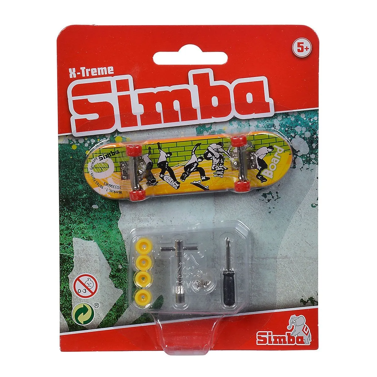 Finger Skateboard 6 Ass