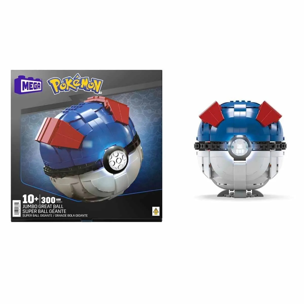 Mega Pokémon Jumbo Pokeball 299 Parça — görsel 3