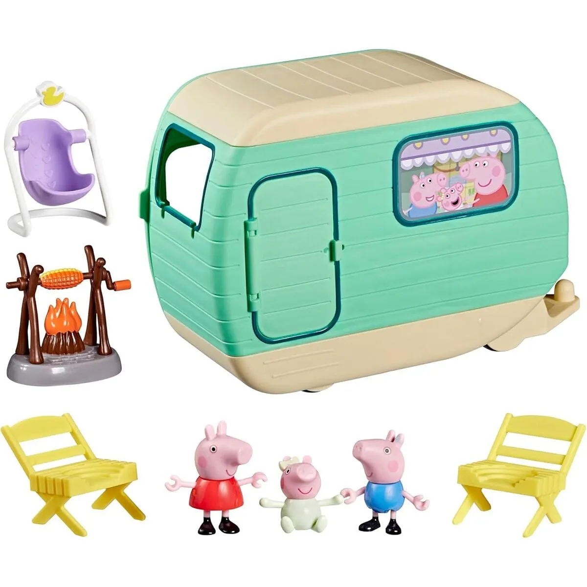 Peppa Pig Üç Küçük Domuzcuk Karavan Oyun Seti — görsel 2