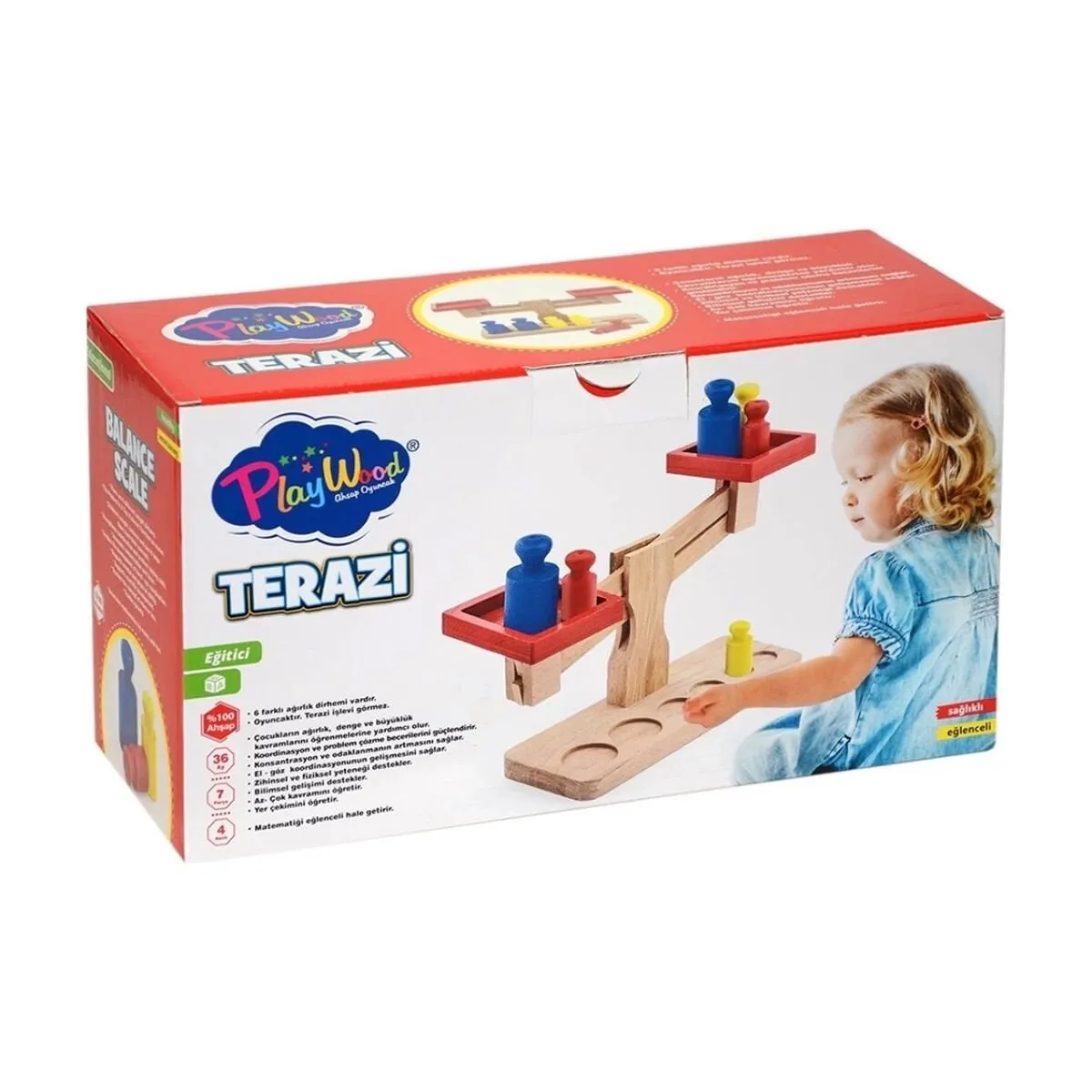 Ahşap Terazi Kutu İçinde — görsel 3