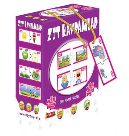 Zıt Kavramlar Kutulu 2 Li