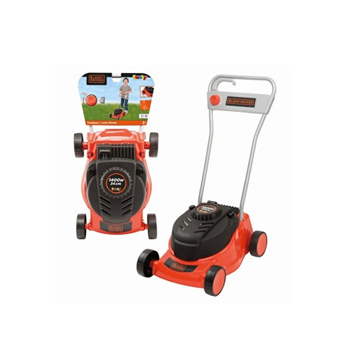 ''B+D MECHANICAL LAWN MOWER Mechanical lawnmower with mechanical butt