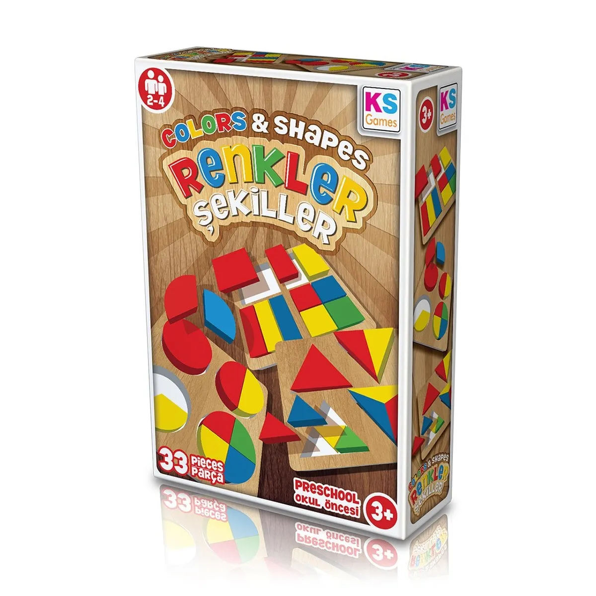 KS, Renkler - Şekiller - Colors & Shapes / +3 yaş