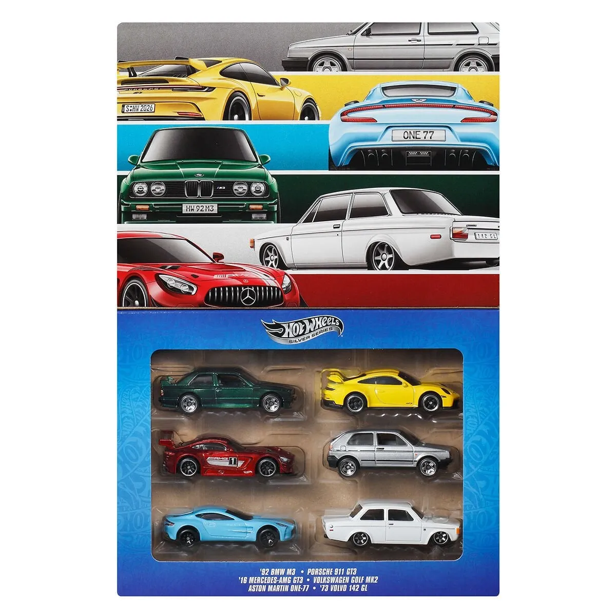 Hot Wheels Euro Style 6lı Araç Paketi 1:64