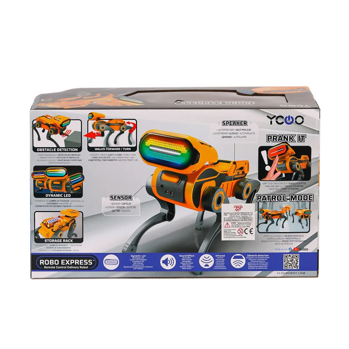 SIL 88166 Silverlit Kumandalı Robo Express -Necotoys — görsel 5