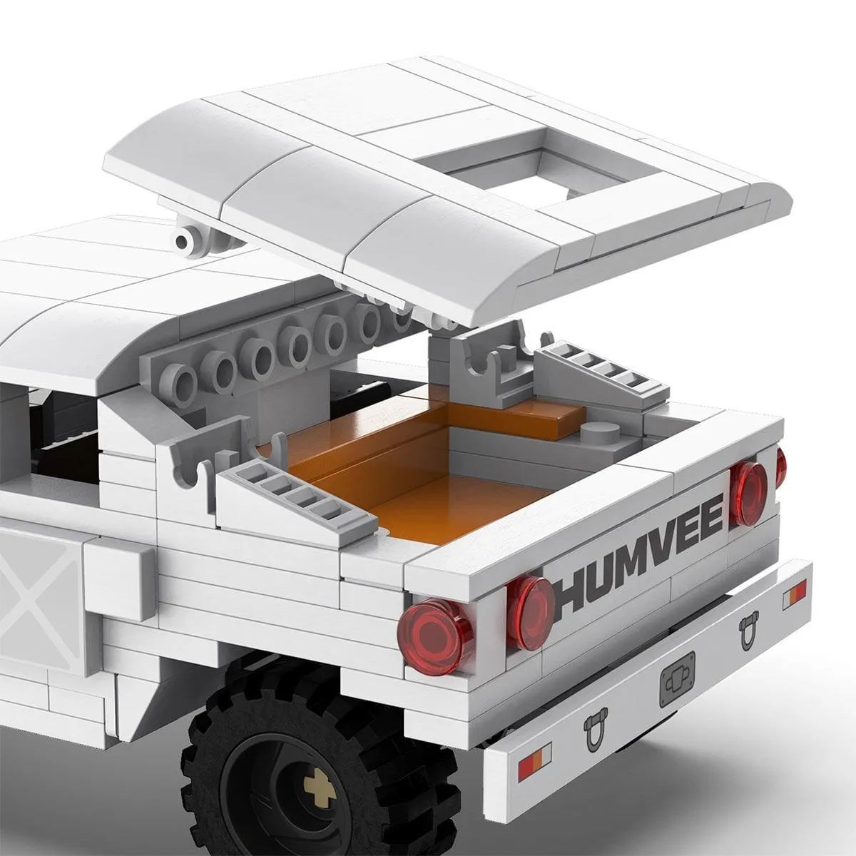 CADA Humvee Jeep Blok Seti 328 Parça — görsel 5