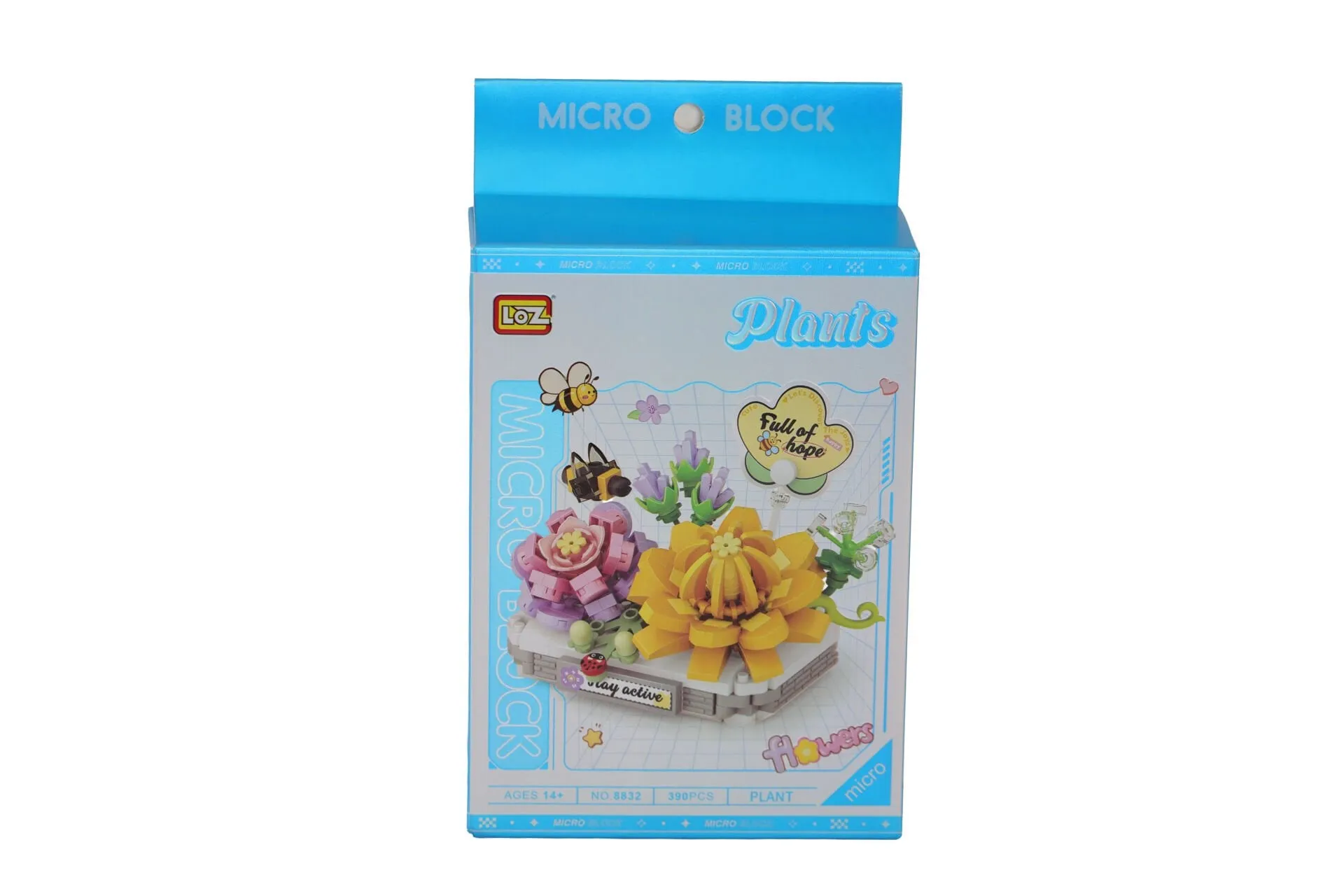 LOZ Kremsi Yeşim Lotus BLOCK OYUNCAK