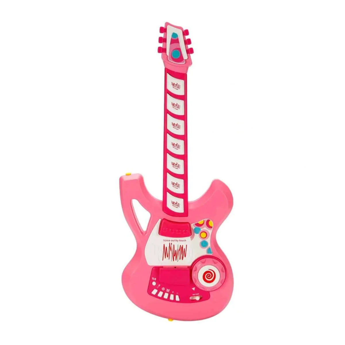 SUN-YFN-ECH-GİTAR FONK TUŞLU ASKILI PEMBE SESLİ